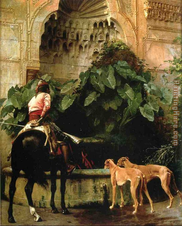 Jean-Leon Gerome Home from the Hunt